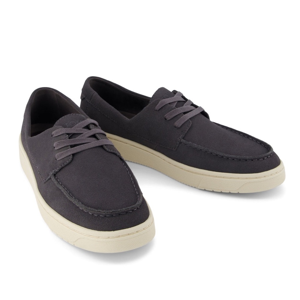 TOMS TRVL LITE London Loafer – Dark Grey Suede
